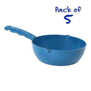 Cuchara Redonda Detectable 1500Gr Azul Paq 5 Pzs