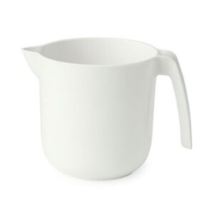 Jarras De Plástico Detectable 1 Lt Color Blanco Paq 3 Pzs