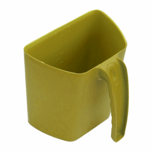 Jarras De Plástico Detectable 2 Lt Boca Cuadrada Color Amarillo Paq 3 Pzs