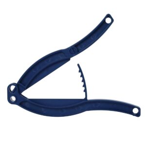 Sellador Agarradera Para Bolsa Detectable l245Mm Color Azul Paq 5 Pzs