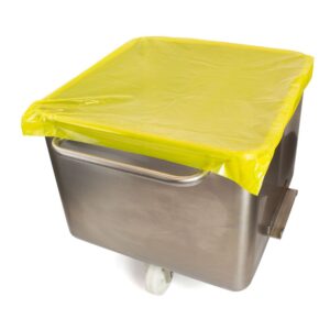 Cubiertas De Polietileno Detectable En Rollo 38 Micrón Color Amarillo 1 Rollo 250 Pzs